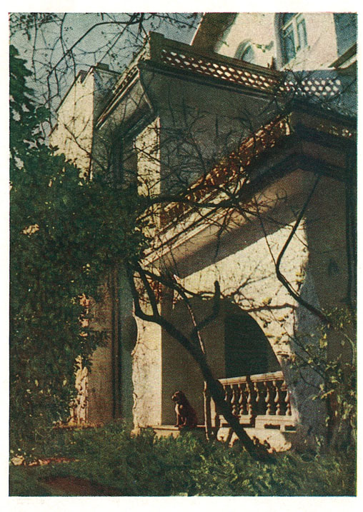 Ялта. Дом-музей А.П.Чехова. Нижняя веранда и балконы