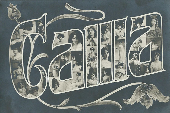Дореволюционная открытка. Саша