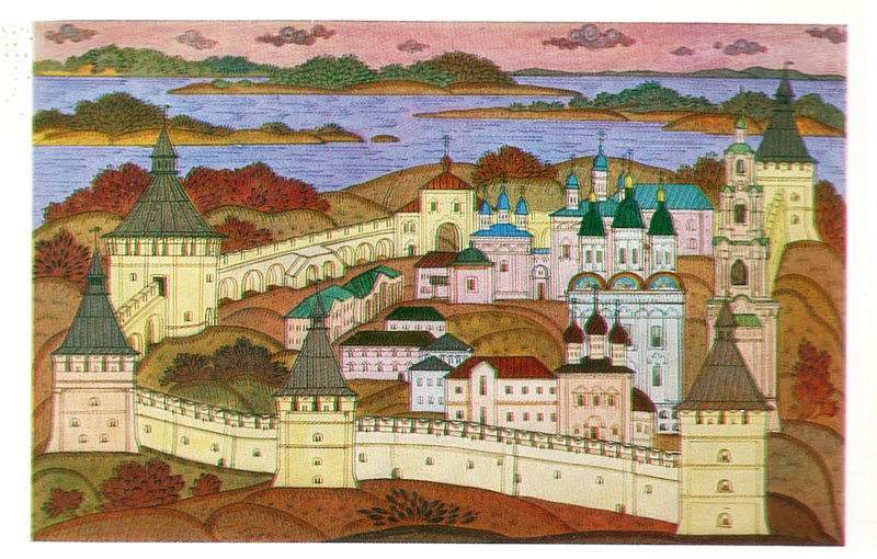 Открытка из комплекта «Русские крепости». Астраханский кремль