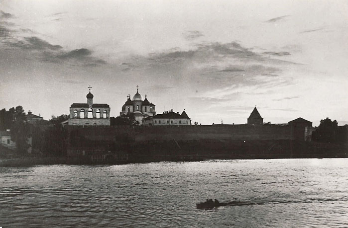 Новгород. 1967. Вид на Кремль со стороны реки Волхов