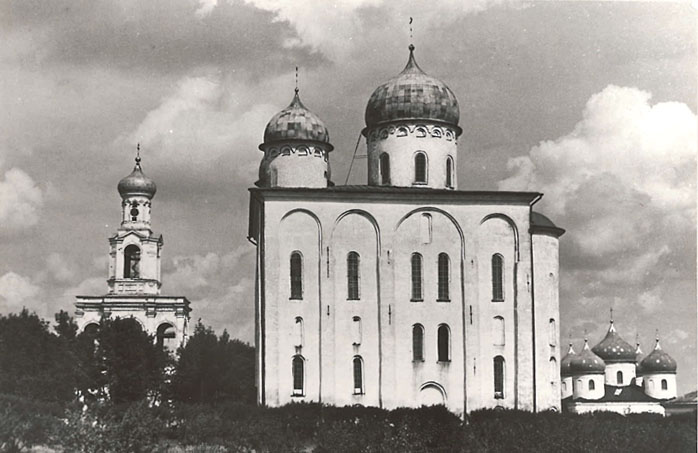 Новгород. 1967. Георгиевский собор Юрьева монастыря