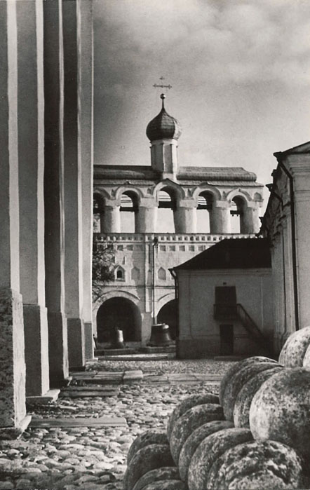 Новгород. 1967. Звонница Софийского собора