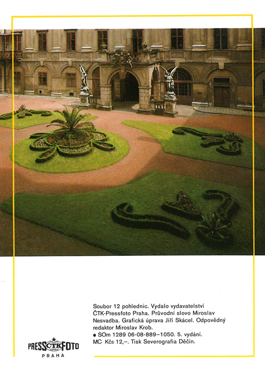 Комплект открыток. Кромержижский дворец